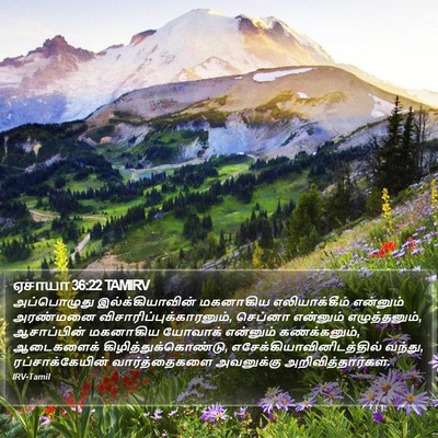 ஏசாயா 36:22 TAMIRV Bible Verse Image