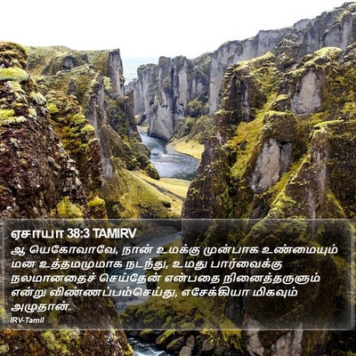 ஏசாயா 38:3 TAMIRV Bible Verse Image