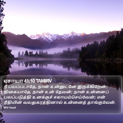 ஏசாயா 41:10 TAMIRV Bible Verse Image