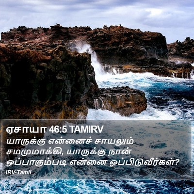 ஏசாயா 46:5 TAMIRV Bible Verse Image
