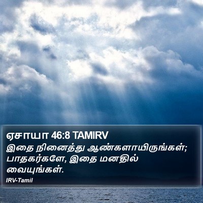 ஏசாயா 46:8 TAMIRV Bible Verse Image
