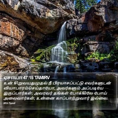 ஏசாயா 47:15 TAMIRV Bible Verse Image