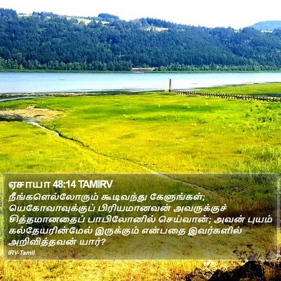 ஏசாயா 48:14 TAMIRV Bible Verse Image
