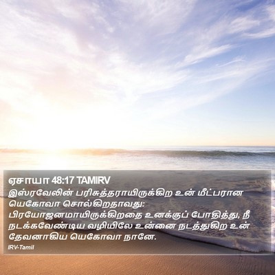 ஏசாயா 48:17 TAMIRV Bible Verse Image