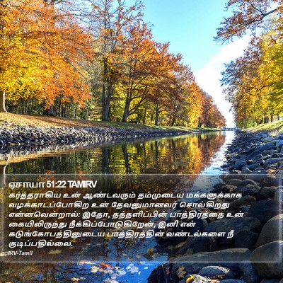 ஏசாயா 51:22 TAMIRV Bible Verse Image