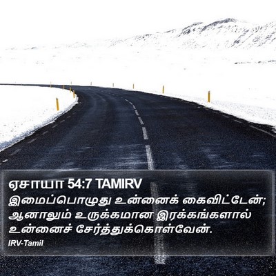 ஏசாயா 54:7 TAMIRV Bible Verse Image