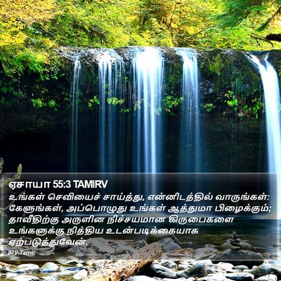 ஏசாயா 55:3 TAMIRV Bible Verse Image