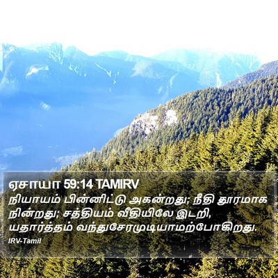ஏசாயா 59:14 TAMIRV Bible Verse Image