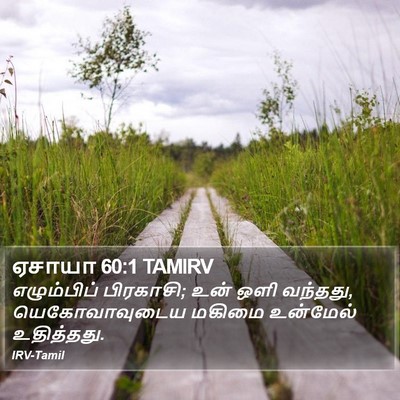 ஏசாயா 60:1 TAMIRV Bible Verse Image