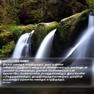 ஏசாயா 60:9 TAMIRV Bible Verse Image