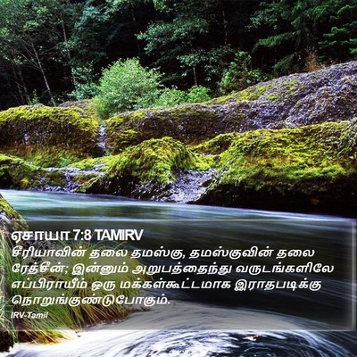ஏசாயா 7:8 TAMIRV Bible Verse Image