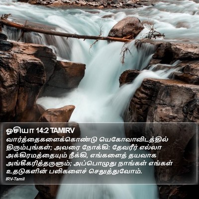 ஓசியா 14:2 TAMIRV Bible Verse Image