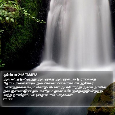 ஓசியா 2:15 TAMIRV Bible Verse Image