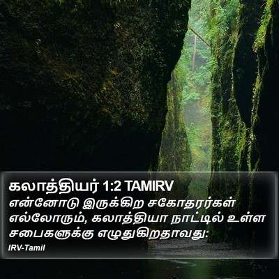 கலாத்தியர் 1:2 TAMIRV Bible Verse Image