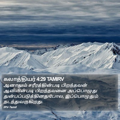 கலாத்தியர் 4:29 TAMIRV Bible Verse Image