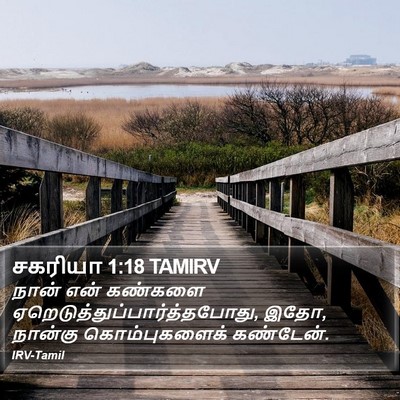 சகரியா 1:18 TAMIRV Bible Verse Image
