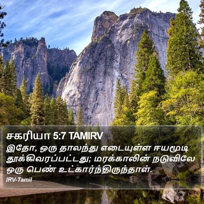 சகரியா 5:7 TAMIRV Bible Verse Image