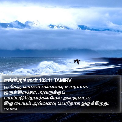 சங்கீதங்கள் 103:11 TAMIRV Bible Verse Image