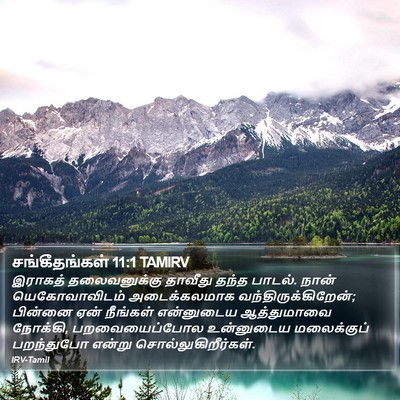 சங்கீதங்கள் 11:1 TAMIRV Bible Verse Image