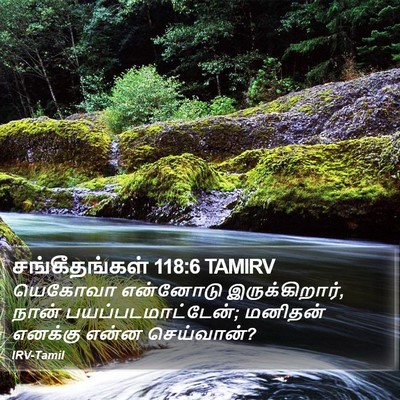 சங்கீதங்கள் 118:6 TAMIRV Bible Verse Image