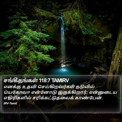 சங்கீதங்கள் 118:7 TAMIRV Bible Verse Image
