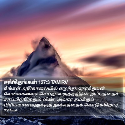 சங்கீதங்கள் 127:3 TAMIRV Bible Verse Image
