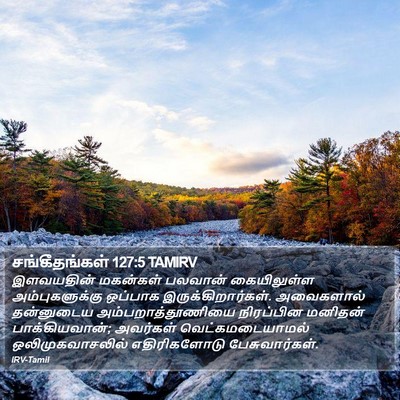 சங்கீதங்கள் 127:5 TAMIRV Bible Verse Image