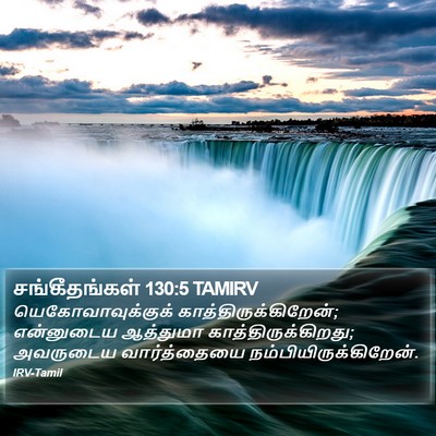 சங்கீதங்கள் 130:5 TAMIRV Bible Verse Image