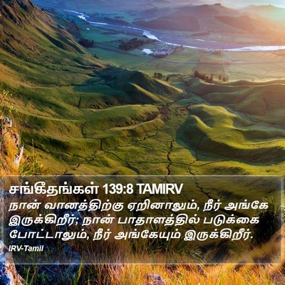 சங்கீதங்கள் 139:8 TAMIRV Bible Verse Image