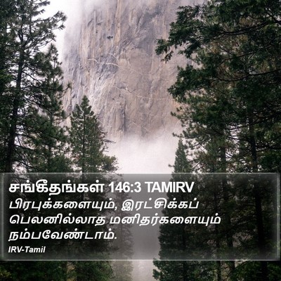சங்கீதங்கள் 146:3 TAMIRV Bible Verse Image