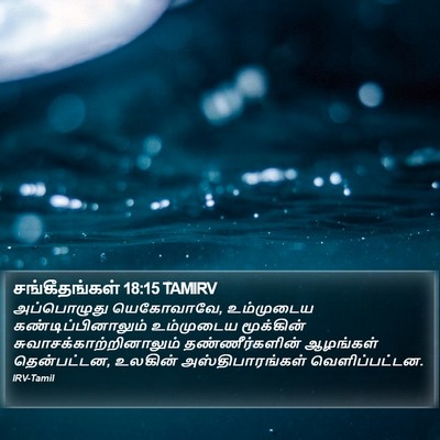சங்கீதங்கள் 18:15 TAMIRV Bible Verse Image