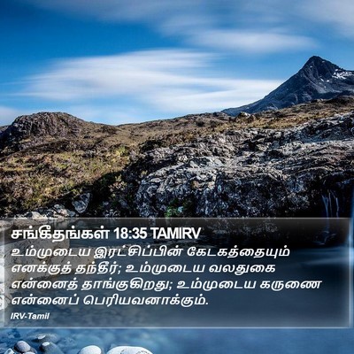 சங்கீதங்கள் 18:35 TAMIRV Bible Verse Image