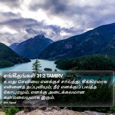 சங்கீதங்கள் 31:2 TAMIRV Bible Verse Image