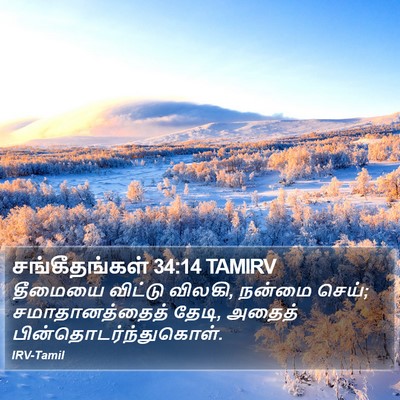 சங்கீதங்கள் 34:14 TAMIRV Bible Verse Image
