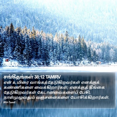 சங்கீதங்கள் 38:12 TAMIRV Bible Verse Image