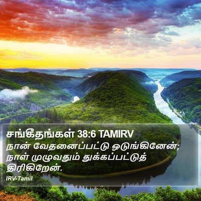 சங்கீதங்கள் 38:6 TAMIRV Bible Verse Image
