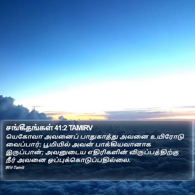 சங்கீதங்கள் 41:2 TAMIRV Bible Verse Image