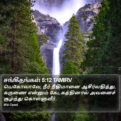 சங்கீதங்கள் 5:12 TAMIRV Bible Verse Image