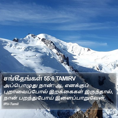 சங்கீதங்கள் 55:6 TAMIRV Bible Verse Image