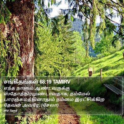 சங்கீதங்கள் 68:19 TAMIRV Bible Verse Image