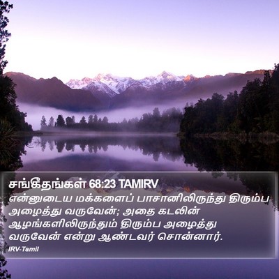 சங்கீதங்கள் 68:23 TAMIRV Bible Verse Image