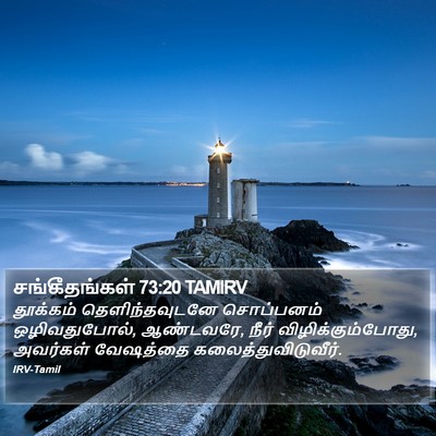 சங்கீதங்கள் 73:20 TAMIRV Bible Verse Image