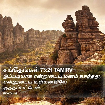 சங்கீதங்கள் 73:21 TAMIRV Bible Verse Image