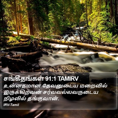 சங்கீதங்கள் 91:1 TAMIRV Bible Verse Image