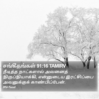 சங்கீதங்கள் 91:16 TAMIRV Bible Verse Image