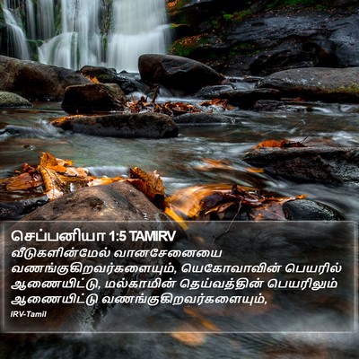 செப்பனியா 1:5 TAMIRV Bible Verse Image