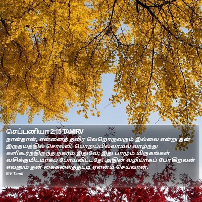 செப்பனியா 2:15 TAMIRV Bible Verse Image