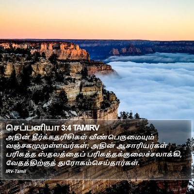 செப்பனியா 3:4 TAMIRV Bible Verse Image