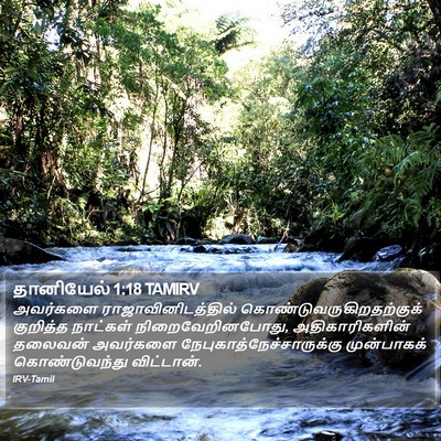 தானியேல் 1:18 TAMIRV Bible Verse Image