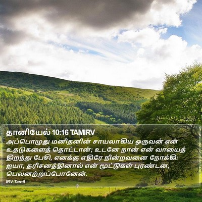 தானியேல் 10:16 TAMIRV Bible Verse Image